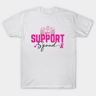 Support Squad  Breast Cancer Awareness T-Shirt